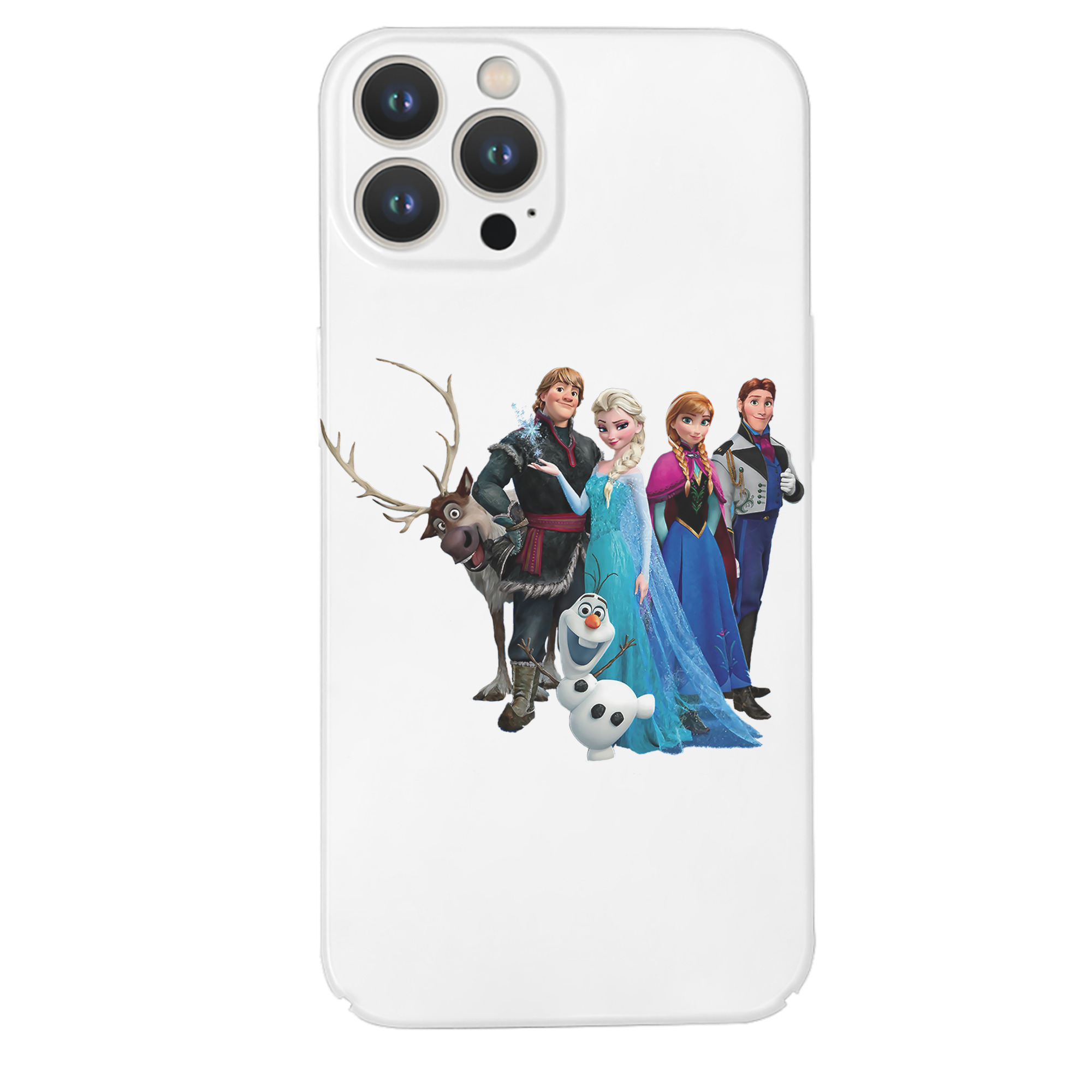 （画像用） アナと雪の女王 アンナ エルサ Frozen Anna Elsa 【iPhone 14シリーズ対応】ハードケース